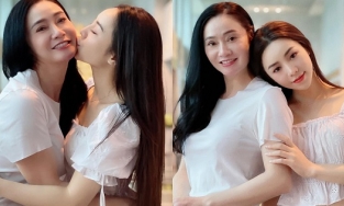 Quách Thu Phương trẻ trung đọ sắc bên đàn em kém gần 20 tuổi Quỳnh Kool