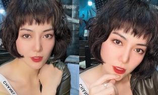 Thanh Hương chuẩn bị cho vai diễn mới, nhìn tạo hình đã thấy ngầu