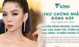 Sáng tỏ chuyện Lệ Quyên từ thiện miền Trung nhưng lại chuyển thiếu 49 triệu