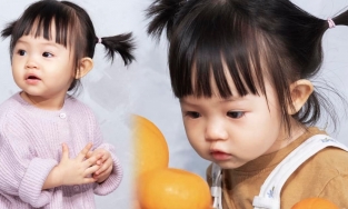 Đàm Thu Trang xả 1001 ảnh Suchin: Có bao nhiêu nét đẹp của bố mẹ lấy cả