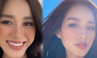 Đỗ Thị Hà đẹp nhưng mờ nhạt trong buổi chụp hình đầu tiên tại Miss Word 2021