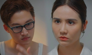 Thương ngày nắng về tập 6: Huyền Lizzie lột áo ngay lần đầu gặp Đình Tú