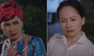 Hậu trường Thương ngày nắng về: Lan Phương chịu lạnh để diễn cảnh say rượu nôn vào người mẹ chồng