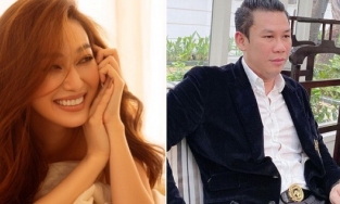 Bắt gặp đại gia Đức Huy đi chơi Noel với diễn viễn Khánh My, còn đặt tay lên eo tình tứ