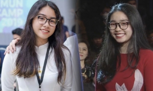 Nữ sinh xuất hiện trong lễ trao giải VinFuture: Ielts 8.0, điểm SAT thuộc top 1% cao nhất thế giới