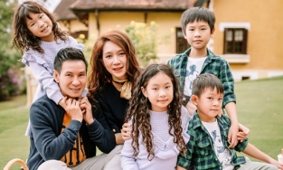 Gia đình Lý Hải - Minh Hà: Nhà đông con nên hễ đi chúc Tết là rất... éo le