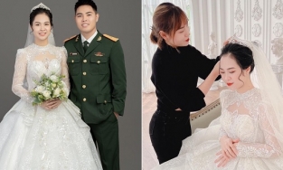 'Chú Ngạn' Sao nhập ngũ bất ngờ tung ảnh cưới, chính thức gia nhập hội 'hoa đã có chủ'