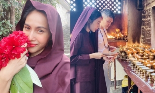 Thủy Tiên sang Nepal đi tu sau ồn ào từ thiện