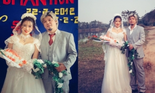 Bộ ảnh 500k kỷ niệm 10 năm ngày cưới của cặp đôi U40 gây sốt MXH với nhan sắc như tài tử - giai nhân