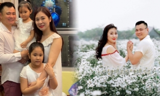 Vợ trẻ bầu con trai, NSND Tự Long lên chức bố lần thứ 5 ở tuổi U50