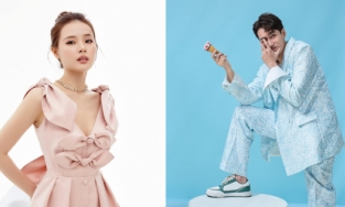 Rộ clip Kiều Minh Tuấn ôm hoa hồng cầu hôn Midu