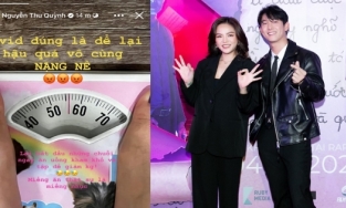 Thu Quỳnh gặp 'hội chứng hậu Covid': cân nặng tăng chóng mặt