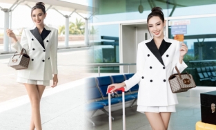 Hoa hậu Thùy Tiên nhận kết quả dương tính với Covid-19 sau khi đáp sân bay Thái Lan