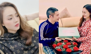 Nửa đêm, bà xã kém 15 tuổi của nghệ sĩ Công Lý đăng bài nói về hôn nhân