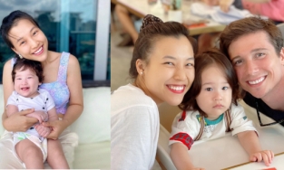 MC Hoàng Oanh nói gì trước nghi vấn đã ly hôn với chồng Tây sau gần 3 năm bên nhau?