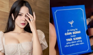 Diệp Lâm Anh nửa đêm lên mạng rủ những ai bị cắm sừng hoặc bị trà xanh phá đám uống cho quên sầu