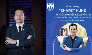 'Shark' Hưng trở thành giảng viên đại học Quốc gia Hà Nội, sinh viên ào ào kéo vào học làm giàu