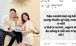 Việt Anh lo lắng không yên khi vợ cũ thở không ra hơi, ngủ không được, sút 4 kg