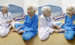 Sợ em gái 99 tuổi ế chồng, cụ bà 101 tuổi tích cực làm mối