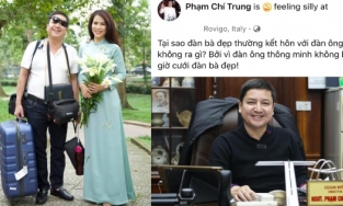 NSƯT Chí Trung tự nhận mình ngu nên có vợ đẹp nhưng nhất quyết khẳng định Á hậu Ý Lan chỉ là bạn gái