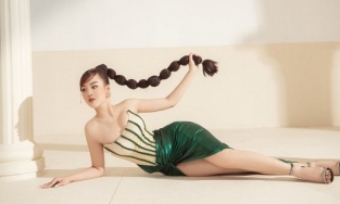 Chân dài đóng phim 'Bão ngầm' phải ngậm đá trong miệng nhiều lần để thực hiện cảnh nóng