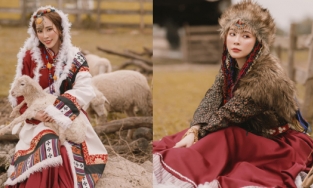 'Cá sấu chúa' Quỳnh Nga hóa công chúa Mông Cổ, cưỡi ngựa bắn cung đẹp như phim cổ trang Hoa ngữ