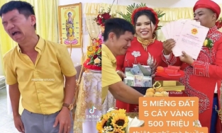 Anh trai Đà Nẵng vừa khóc vừa tặng em gái 5 miếng đất, 5 cây vàng, 500 triệu để tiễn em về nhà chồng
