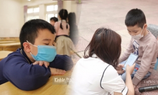 Học sinh lớp 1 - 6 Hà Nội trở lại trường: Trò không nhận ra cô chủ nhiệm vì quá khác trên Zoom