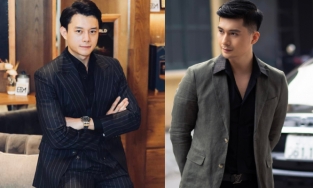 Anh Dũng và Lâm Bảo Châu - hai tình trẻ của hai chị đại showbiz -  lên mạng khen nhau hết lời