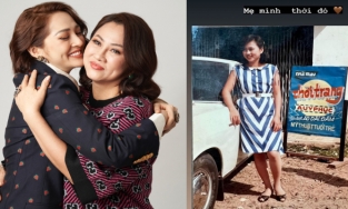 Bảo Anh khoe ảnh mẹ thời trẻ, chứng minh đẹp là nhờ hưởng gen tốt từ mẹ