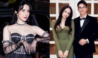 Hoa hậu Hương Giang cổ vũ Diệp Lâm Anh ngay sau tin đồn có tình mới hậu ly hôn