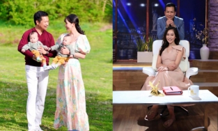 Bà xã Shark Hưng lần đầu tiết lộ về hai về con riêng của chồng