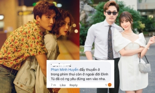 Đăng ảnh tình cảm với Đình Tú, Huyền Lizzie bị nhắc: Đình Tú ngoài đời đã có người yêu đừng xen vào