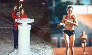VĐV Quách Thị Lan, người vinh dự thắp đuốc SEA Games 31 là ai?