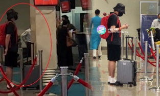 Kiều Minh Tuấn xỏ tất đi dép lê xuất hiện ở sân bay hậu ồn ào chia tay Cát Phượng