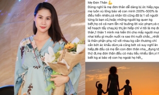 Nữ diễn viên Thân Thúy Hà: 'Mẹ đơn thân đều có máu liều'