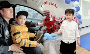 Con trai 4 tuổi 'đại ca nhất nhì lớp', Việt Anh sợ phải đi xin lỗi phụ huynh