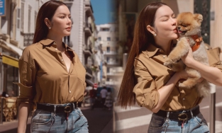 Loạt ảnh Lý Nhã Kỳ mặc kín như bưng nhưng được khen đẹp nhất từ trước tới nay