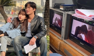 Lộ cảnh hôn của Ngọc Huyền và Doãn Quốc Đam trong 'Thương ngày nắng về'