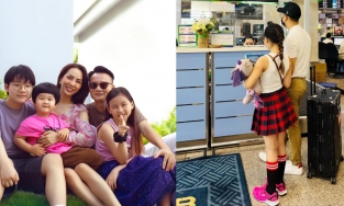 Hoàng Bách đi cùng 1 thiếu nữ xinh đẹp, bà xã lập tức lên tiếng đính chính