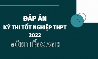 Đáp án đề thi môn tiếng Anh thi tốt nghiệp THPT 2022 chính xác nhất (24 các mã đề) - đang cập nhật