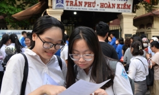 Điểm chuẩn vào 10 THPT của Hà Nội: Chu Văn An đứng top khối không chuyên, điểm chuẩn 43,25