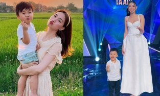 Con trai mới ba tuổi, Hòa Minzy đã chốt sổ 'con dâu' là Hoa hậu đình đám