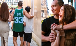 Con trai Cường Đô La trổ mã ở tuổi 12, bố dượng Kim Lý khoác vai như anh em