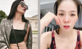 Lệ Quyên khoe đi bộ gần 11 ngàn bước, gương mặt mộc hậu tập luyện gây chú ý