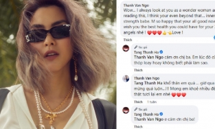 Ngô Thanh Vân nhắn nhủ Tăng Thanh Hà: 'Em luôn là người phụ nữ tuyệt vời trong mắt tôi'