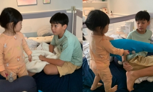 Subeo nhà Hà Hồ về với bố đẻ, thái độ của Suchin khi gặp lại anh hai chiếm spotlight