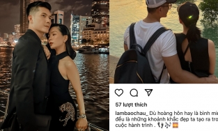 Lâm Bảo Châu đăng ảnh tình cảm bên Lệ Quyên, nhắn nhủ 22 chữ 'đường mật'