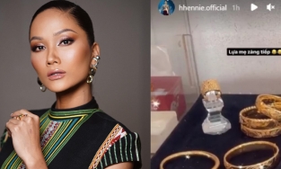 H'Hen Niê sang tận Dubai mua vàng tặng mẹ, mẹ tưởng đồ giả đem cho hàng xóm