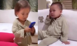 Leon nhà Hồ Ngọc Hà chốt đơn qua điện thoại giúp mẹ, thần thái thế nào mà fan tua đi tua lại để xem